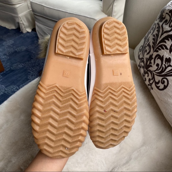 👢 JBU BY JAMBU TAN BLACK FAUX FUR LEATHER WATERPROOF TALL BOOTS! - Picture 11 of 15